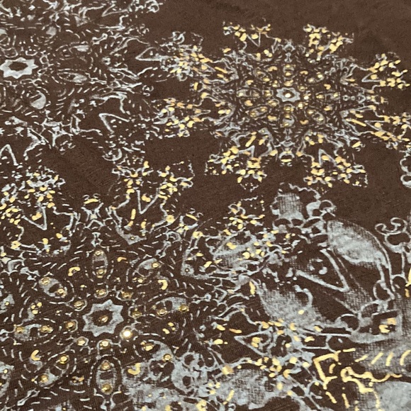 ⭐️LAST CHANCE⭐️ New Directions Weekend Asymmetrical Dress Shirt Size Large - Picture 3 of 6